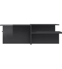 Couchtische 2 Stk. Hochglanz-Grau Holzwerkstoff