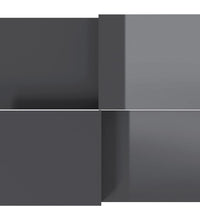 Couchtische 2 Stk. Hochglanz-Grau Holzwerkstoff