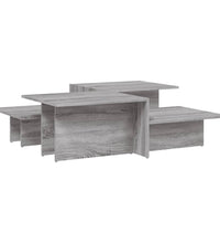 Couchtische 2 Stk. Grau Sonoma Holzwerkstoff