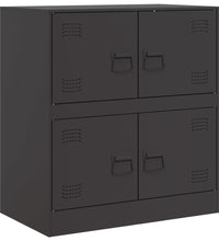 Sideboard Schwarz 67x39x73 cm Stahl