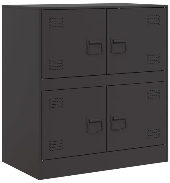 Sideboard Schwarz 67x39x73 cm Stahl