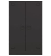 Sideboard Schwarz 67x39x107 cm Stahl