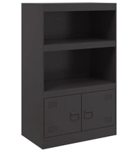 Sideboard Schwarz 67x39x107 cm Stahl