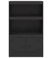 Sideboard Schwarz 67x39x107 cm Stahl