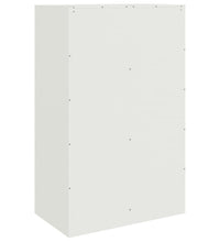 Sideboard Weiß 67x39x107 cm Stahl