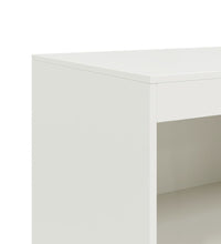 Sideboard Weiß 67x39x107 cm Stahl