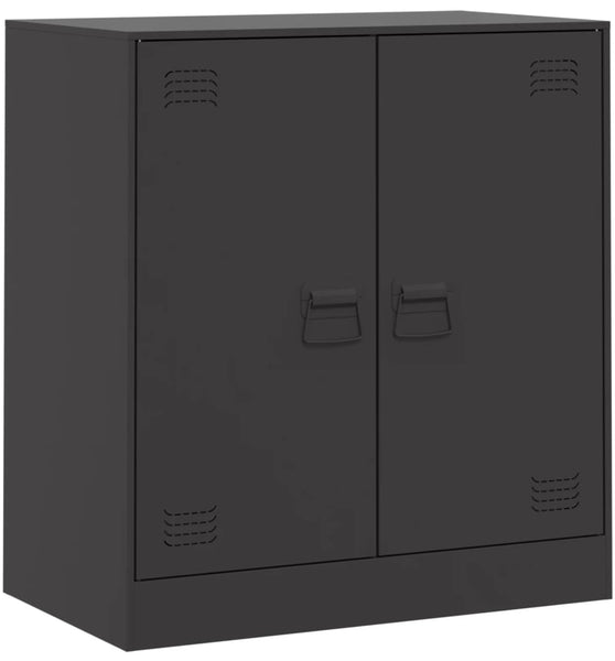 Sideboard Schwarz 67x39x73 cm Stahl