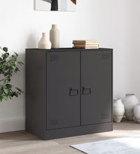 Sideboard Schwarz 67x39x73 cm Stahl