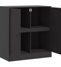 Sideboard Schwarz 67x39x73 cm Stahl