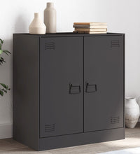 Sideboard Schwarz 67x39x73 cm Stahl