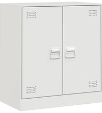 Sideboard Weiß 67x39x73 cm Stahl