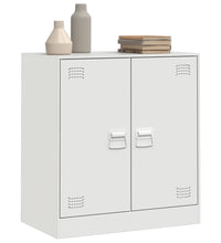 Sideboard Weiß 67x39x73 cm Stahl