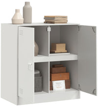 Sideboard Weiß 67x39x73 cm Stahl