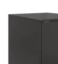 Sideboard Schwarz 34,5x39x107 cm Stahl