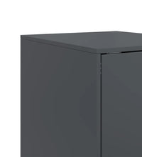 Sideboard Anthrazit 34,5x39x107 cm Stahl