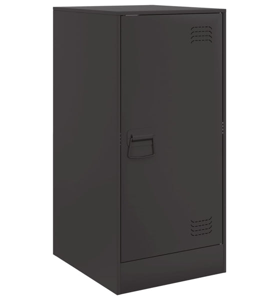 Sideboard Schwarz 34,5x39x73 cm Stahl