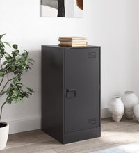 Sideboard Schwarz 34,5x39x73 cm Stahl