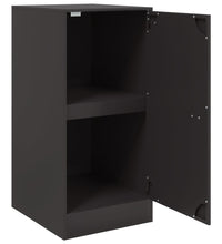 Sideboard Schwarz 34,5x39x73 cm Stahl