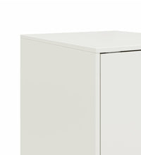 Sideboard Weiß 34,5x39x73 cm Stahl