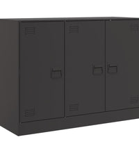 Sideboard Schwarz 99x39x73 cm Stahl