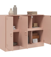 Sideboard Rosa 99x39x73 cm Stahl