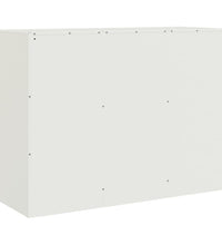 Sideboard Weiß 99x39x73 cm Stahl