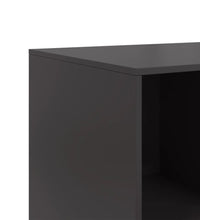 Sideboard Schwarz 99x39x73 cm Stahl