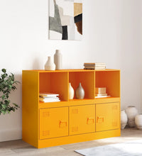 Sideboard Senfgelb 99x39x73 cm Stahl