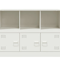 Sideboard Weiß 99x39x73 cm Stahl