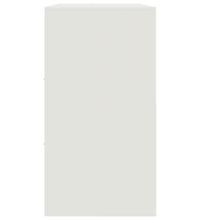 Sideboard Weiß 99x39x73 cm Stahl