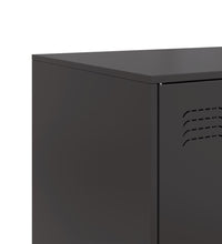 Sideboard Schwarz 99x39x73 cm Stahl