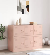 Sideboard Rosa 99x39x73 cm Stahl