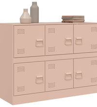 Sideboard Rosa 99x39x73 cm Stahl