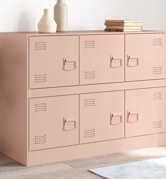 Sideboard Rosa 99x39x73 cm Stahl