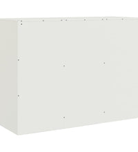 Sideboard Weiß 99x39x73 cm Stahl