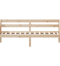 Tagesbett ohne Matratze 90x190 cm Massivholz Kiefer