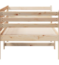 Tagesbett ohne Matratze 90x200 cm Massivholz Kiefer
