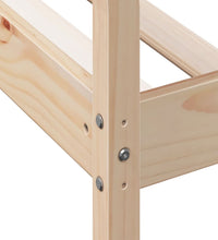 Tagesbett ohne Matratze 90x200 cm Massivholz Kiefer