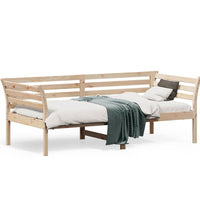 Tagesbett ohne Matratze 90x190 cm Massivholz Kiefer