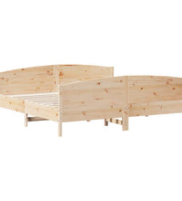 Massivholzbett ohne Matratze 180x200 Kiefernholz