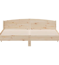 Massivholzbett ohne Matratze 180x200 Kiefernholz