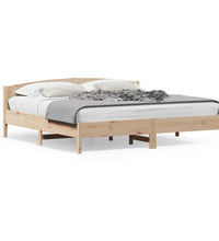 Massivholzbett ohne Matratze 180x200 Kiefernholz