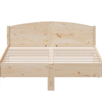 Massivholzbett ohne Matratze 160x200 cm Kiefernholz