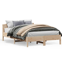 Massivholzbett ohne Matratze 160x200 cm Kiefernholz