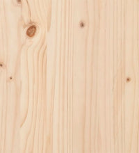 Massivholzbett ohne Matratze 150x200 cm Kiefernholz