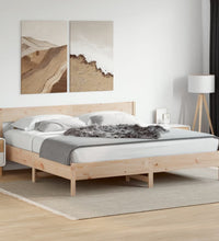 Massivholzbett ohne Matratze 180x200 Kiefernholz