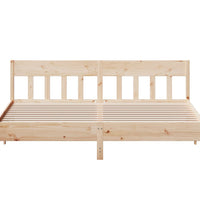 Massivholzbett ohne Matratze 180x200 Kiefernholz
