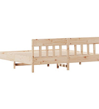 Massivholzbett ohne Matratze 180x200 Kiefernholz