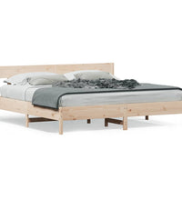 Massivholzbett ohne Matratze 180x200 Kiefernholz