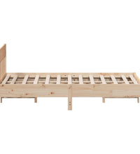 Massivholzbett ohne Matratze 160x200 cm Kiefernholz